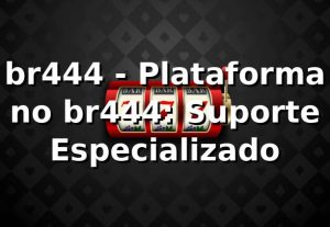 br444 - Plataforma no br444: Suporte Especializado